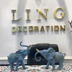 Đôi voi trang trí((LD39)