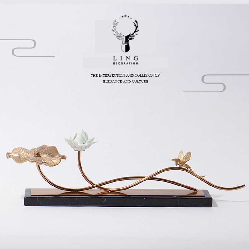 Hoa Sen nằm(LDB75)lingdecor