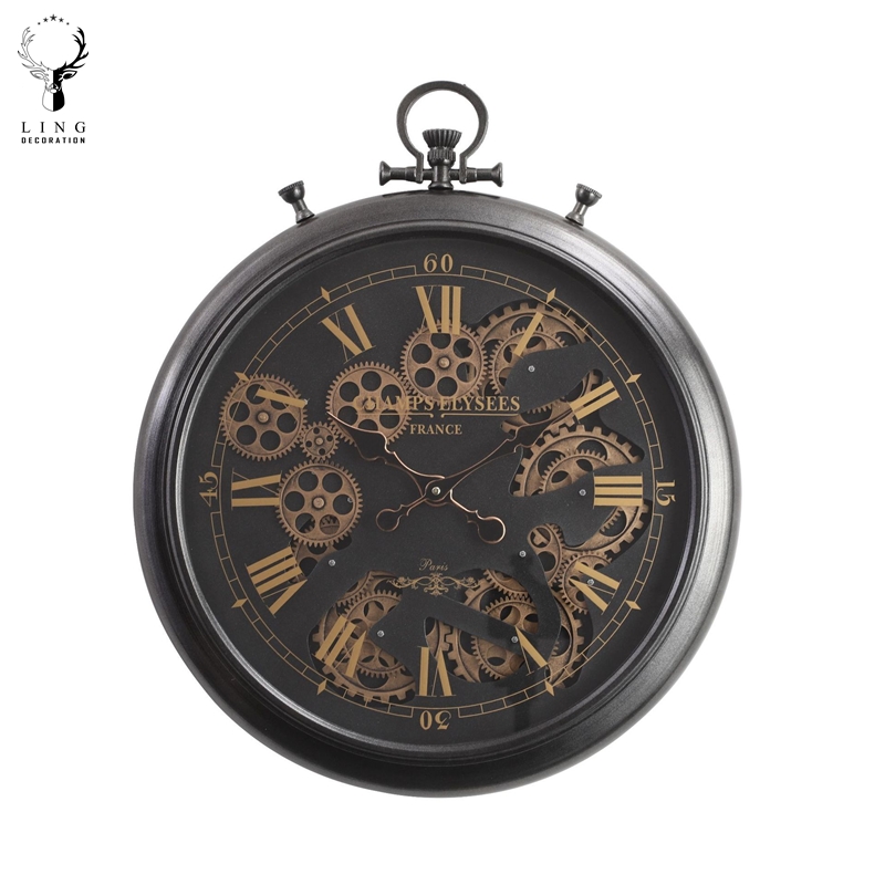 Đồng hồ vintage(LDH63)lingdecor