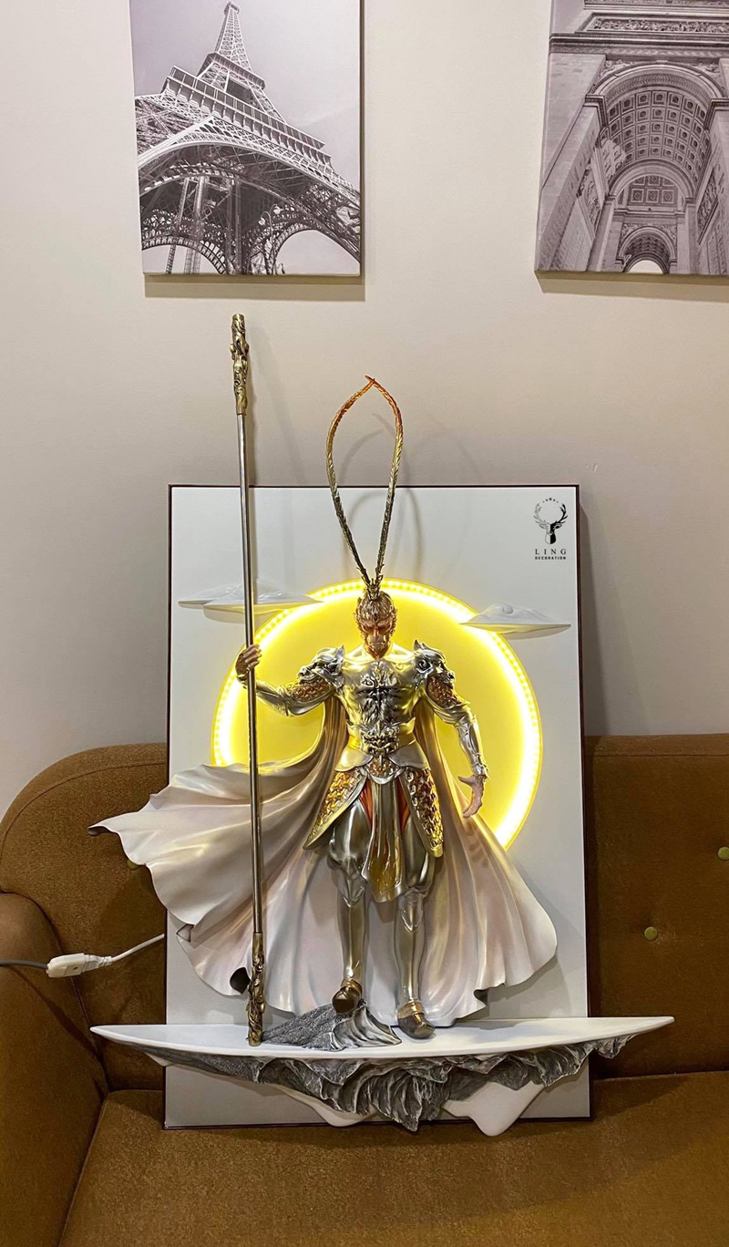 Tranh tường 3 chiều Tề Thiên Đại Thánh(LDT63)lingdecor12