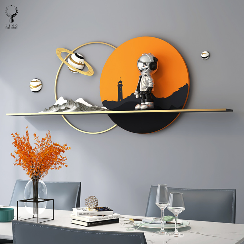 Phi hành gia treo tường 3 chiều(LDT67)lingdecor2