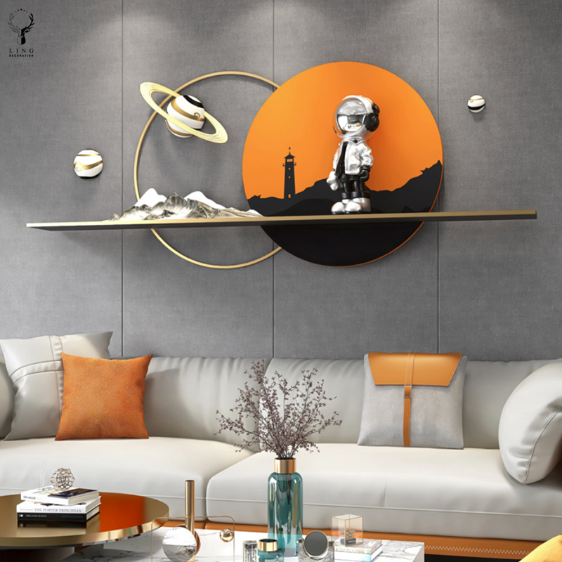 Phi hành gia treo tường 3 chiều(LDT67)lingdecor4