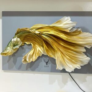 Tranh tường 3 chiều Cá cảnh(LDT69)lingdecor