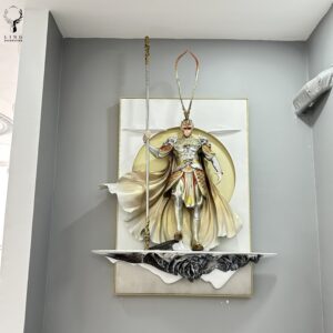 Tranh tường 3 chiều Tề Thiên Đại Thánh(LDT56)lingdecor