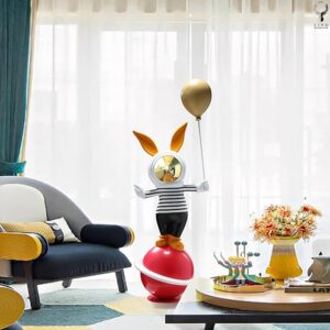 Thỏ cầm bóng trang trí(LDB264)