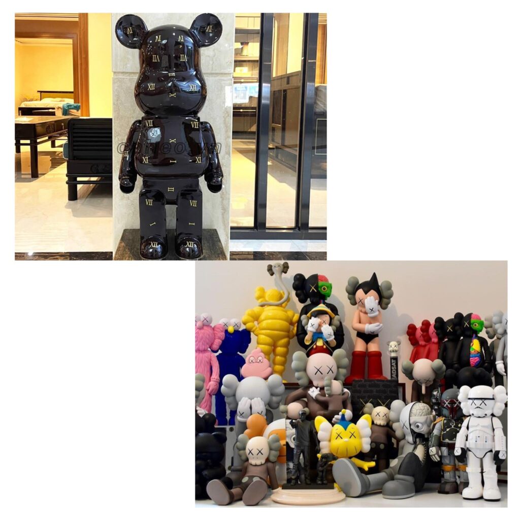 KAWS vs Bearbrick