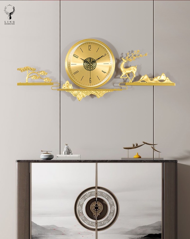 Đồng hồ treo tường(LDH110)lingdecor1
