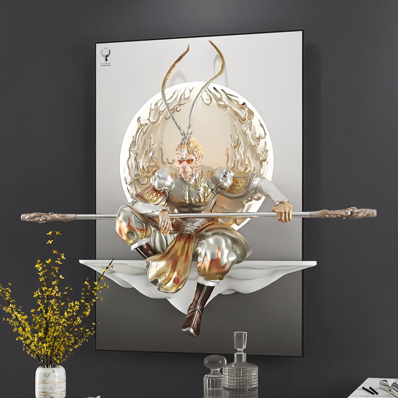 Tranh treo tường Tôn Ngộ Không(LDT116)lingdecor1