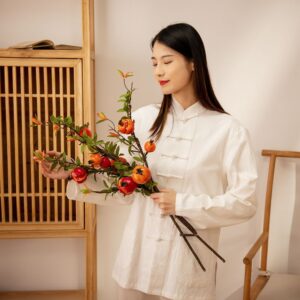cành lựu decor