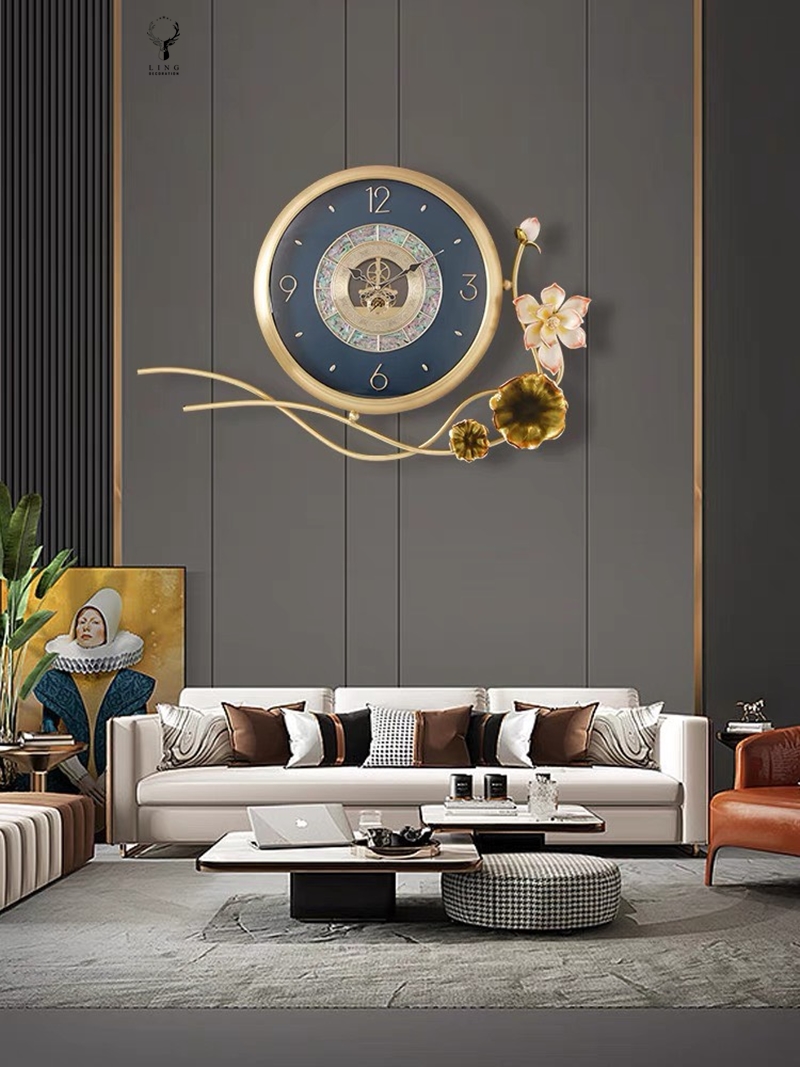 Đồng hồ treo tường(LDH135)lingdecor1
