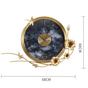 Đồng hồ đầm sen cá đồng(LDH170)lingdecor