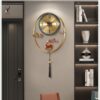 Đồng hồ hươu đồng quả lắc(LDH172)lingdecor