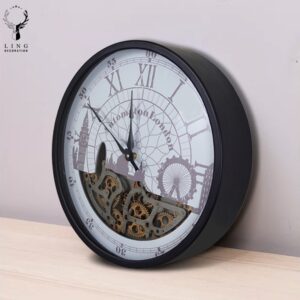 Đồng hồ vintage(LDH155)lingdecor