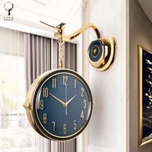 Đồng hồ 2 mặt con chim(LDH157)lingdecor