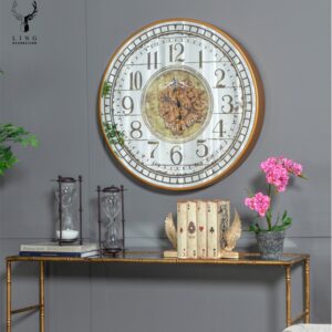 đồng hồ vintage(LDH151)lingdecor