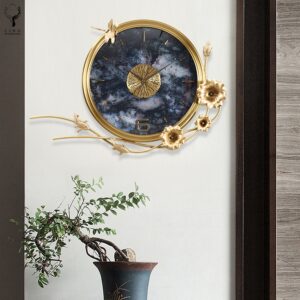 Đồng hồ đầm sen cá đồng(LDH170)lingdecor