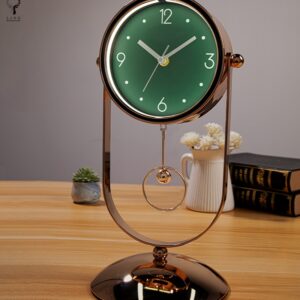 Đồng hồ để bàn quả lắc(LDHB15)lingdecor