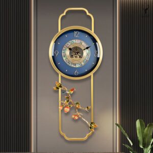 đồng hồ uyên ương hồ lô(LDH173)lingdecor
