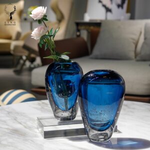 Lọ hoa thủy tinh trang trí(LLH21)lingdecor