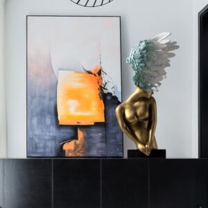 nữ thần lông vũ(LDB305)lingdecor