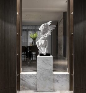nữ thần lông vũ(LDB305)lingdecor