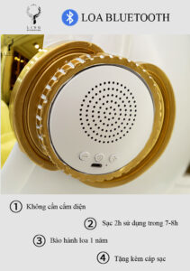 phi hành gia kèm loa bluetooth