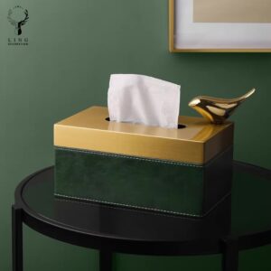 Hộp giấy da cao cấp(LHG01)lingdecor