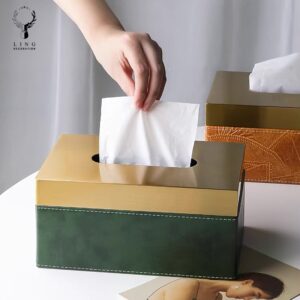 Hộp giấy da cao cấp(LHG01)lingdecor