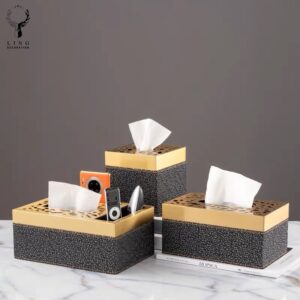 Hộp giấy kèm khay đựng đồ(LHG02)lingdecor