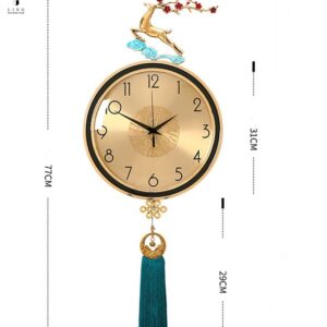 Đồng hồ hươu đồng(LDH175)lingdecor