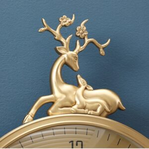 Đồng hồ hươu đồng(LDH174)lingdecor