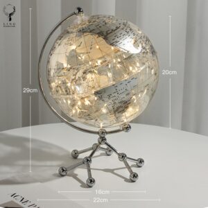 Địa cầu pha lê(LDB315)lingdecor