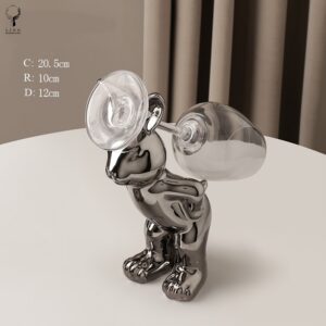 Đỡ ly con thỏ(LGR27)lingdecor