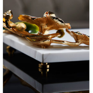Khay trang trí hoa cao cấp(LKT05)lingdecor