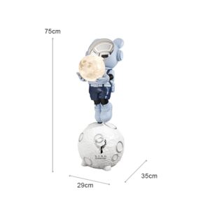 Phi hành gia Gấu ôm đèn kèm loa Bluetooth(LDB327)lingdecor