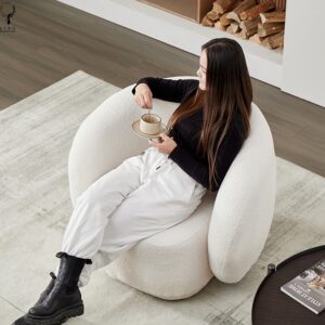 Arm Chair Lông Cừu(LC15)lingdecor