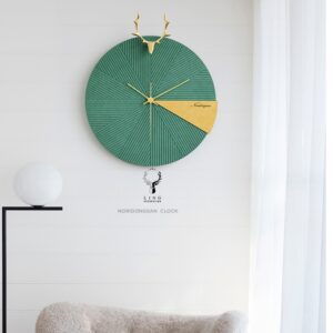 Đồng hồ đầu hươu (LDH301)lingdecor