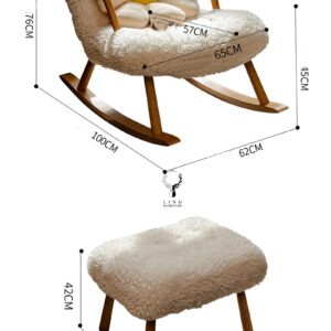 Ghế thư giãn Lông cừu(LC04)lingdecor