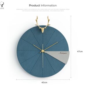 Đồng hồ đầu hươu (LDH301)lingdecor
