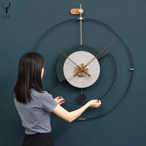 Đồng hồ tối giản Bắc Âu(LDH208)lingdecor