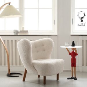 Arm Chair lông cừu (LC19)