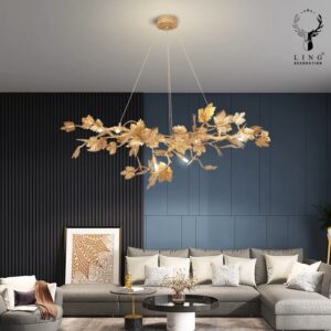Đèn chùm serip đồng(SRD10)