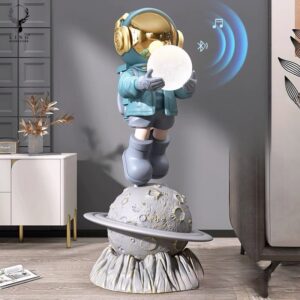 Phi hành gia ôm bóng trên thiên thạch kèm loa Bluetooth(LDB356)