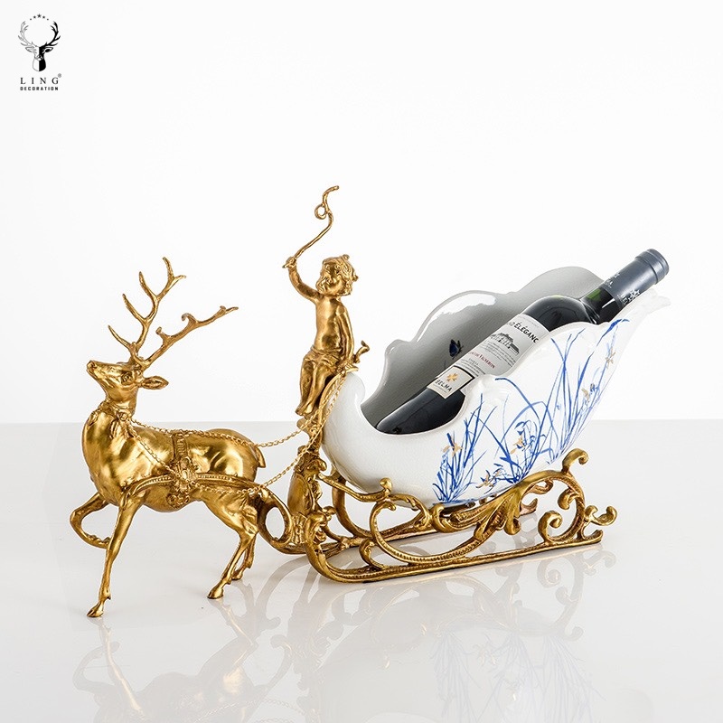 Giá để rượu Tân cổ điển(LGR29) Lingdecor 1