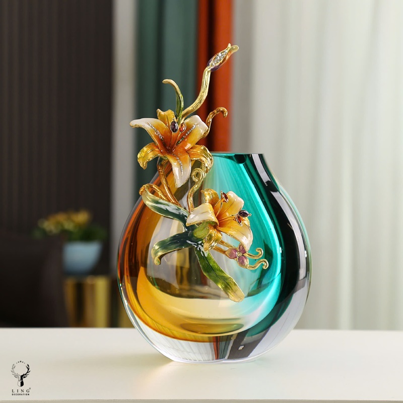 Lọ hoa nghệ thuật (LLH47)lingdecoration1
