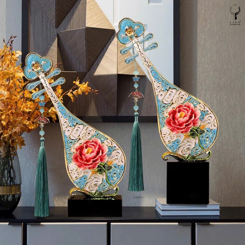 Đôi Đàn Tỳ Bà(LDB412) Lingdecor