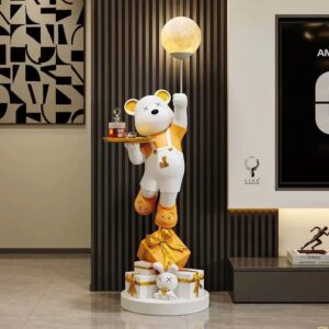 Gấu Decor cầm bóng có loa bluetooth(LDB407)