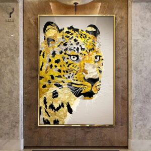 Tranh khảm trai Leopard(LTKT33)
