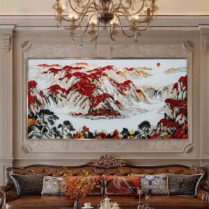 Tranh khảm trai Non Nước(LTKT35)