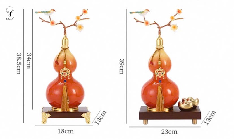 Hồ lô để bàn(LDB462)Lingdecortion6